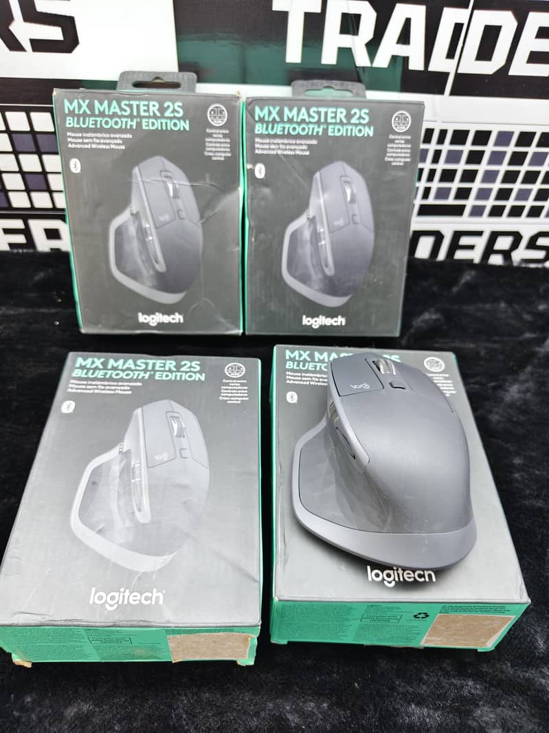Logitech Mx Master 2s mouse Bluetooth wireless rechargeable 0