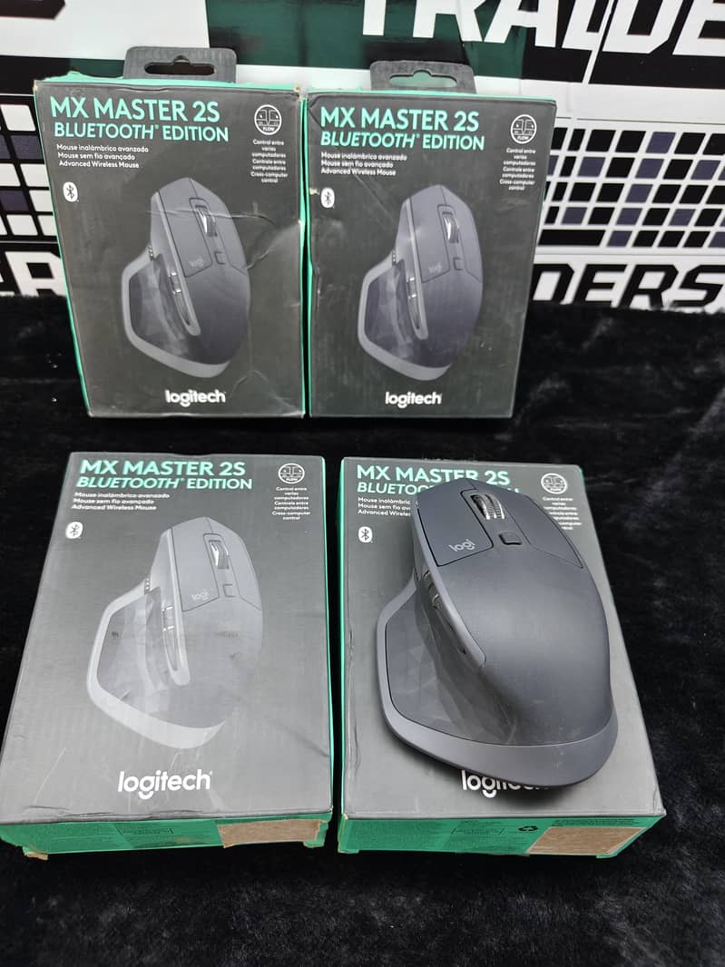 Logitech Mx Master 2s mouse Bluetooth wireless rechargeable 7