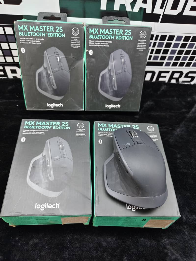 Logitech Mx Master 2s mouse Bluetooth wireless rechargeable 8