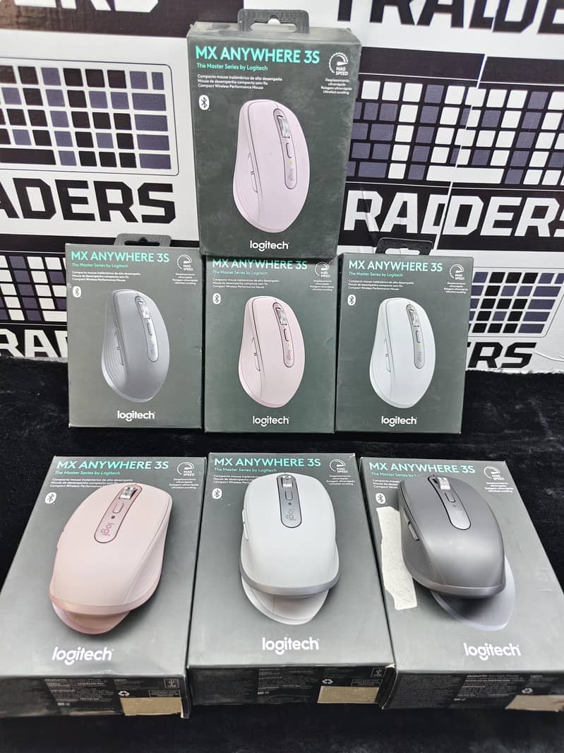 Logitech MX Anywhere 3s wireless mouse Bluetooth mult device 0