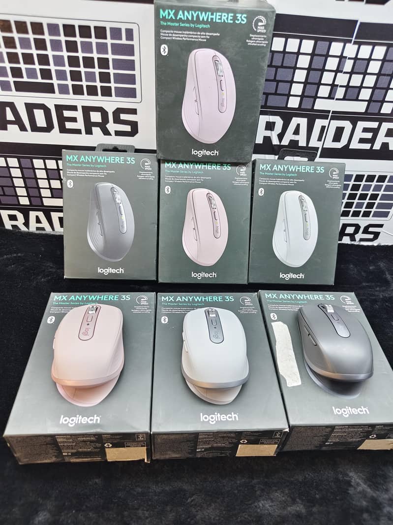 Logitech MX Anywhere 3s wireless mouse Bluetooth mult device 1