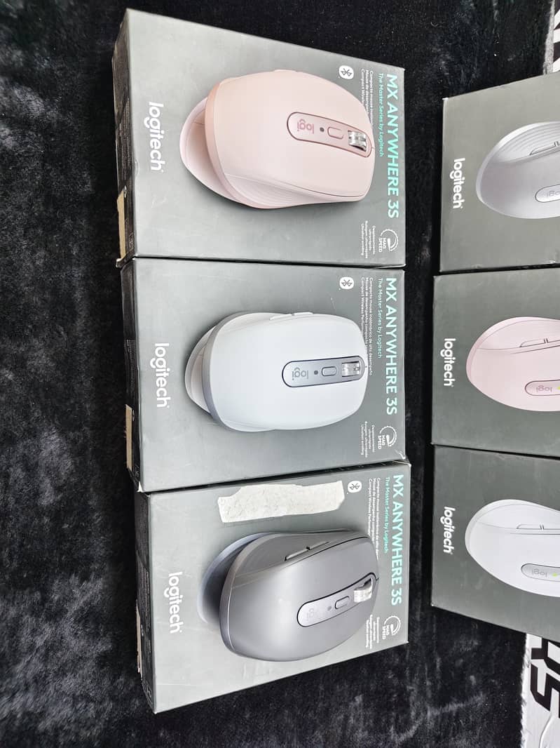 Logitech MX Anywhere 3s wireless mouse Bluetooth mult device 3