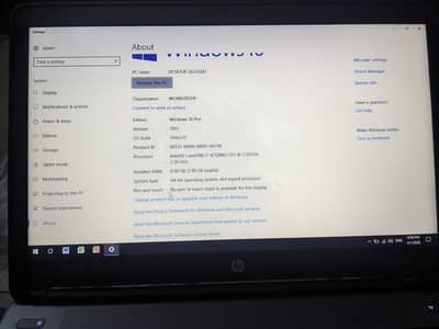 laptop corei7 4 generation 8:128 all ok just bettery issue