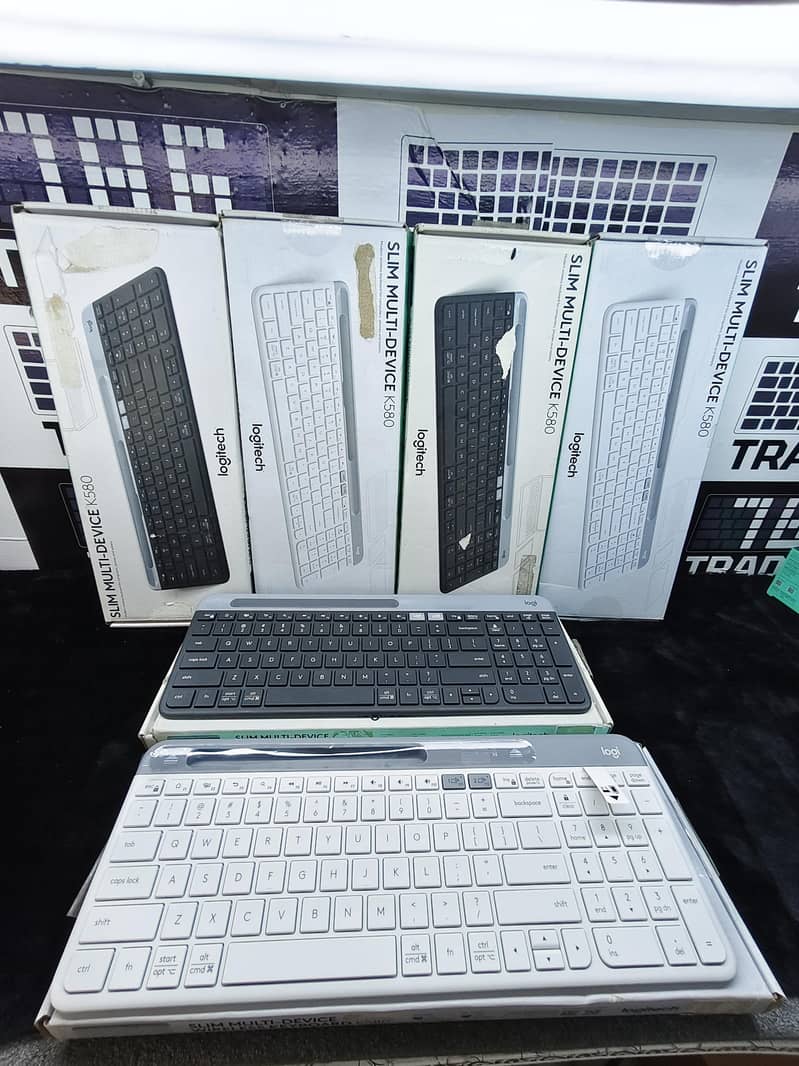 Logitech k580 slim multi device keyboard wireless Bluetooth 1