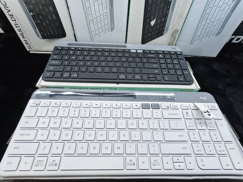 Logitech k580 slim multi device keyboard wireless Bluetooth 2