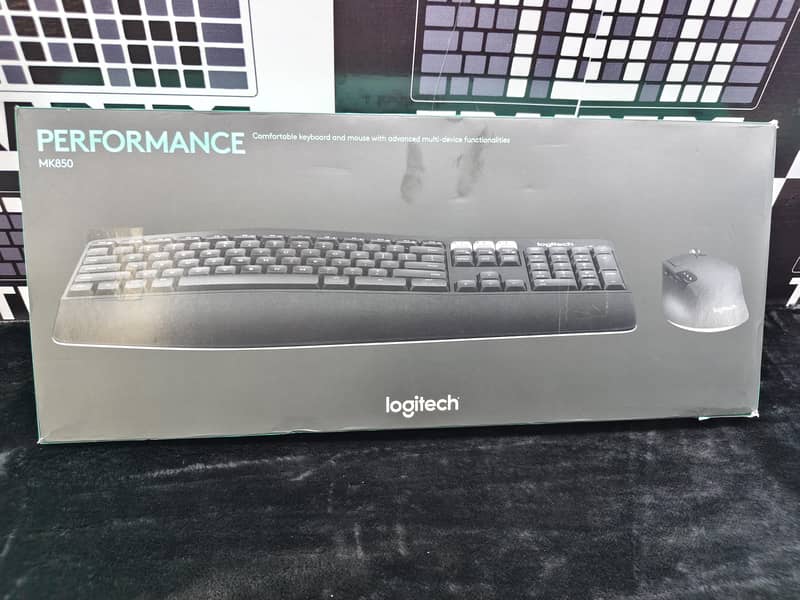 logitech Mk850 combo wireless Bluetooth multi device mouse 7