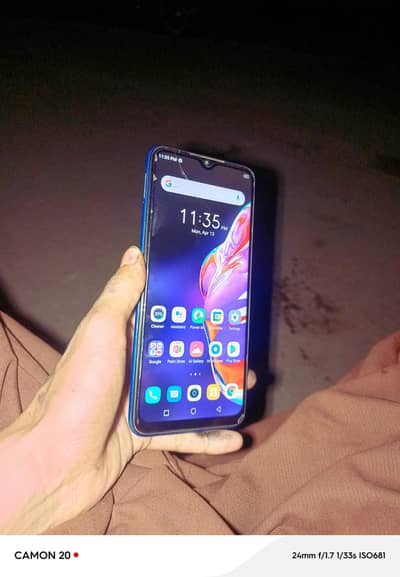 infinix hot 10s  6gb ram 128 rom orignal panel glass crack bestbattery