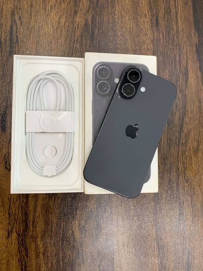 iPhone 16 128 gb JV Complete Box Under Warranty
