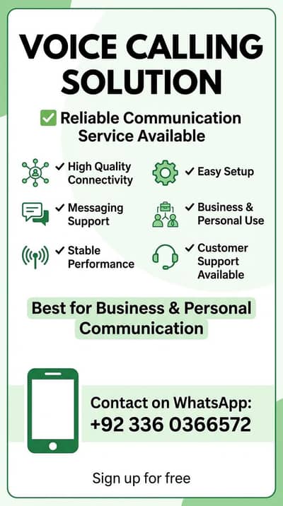 voice calling solution USA