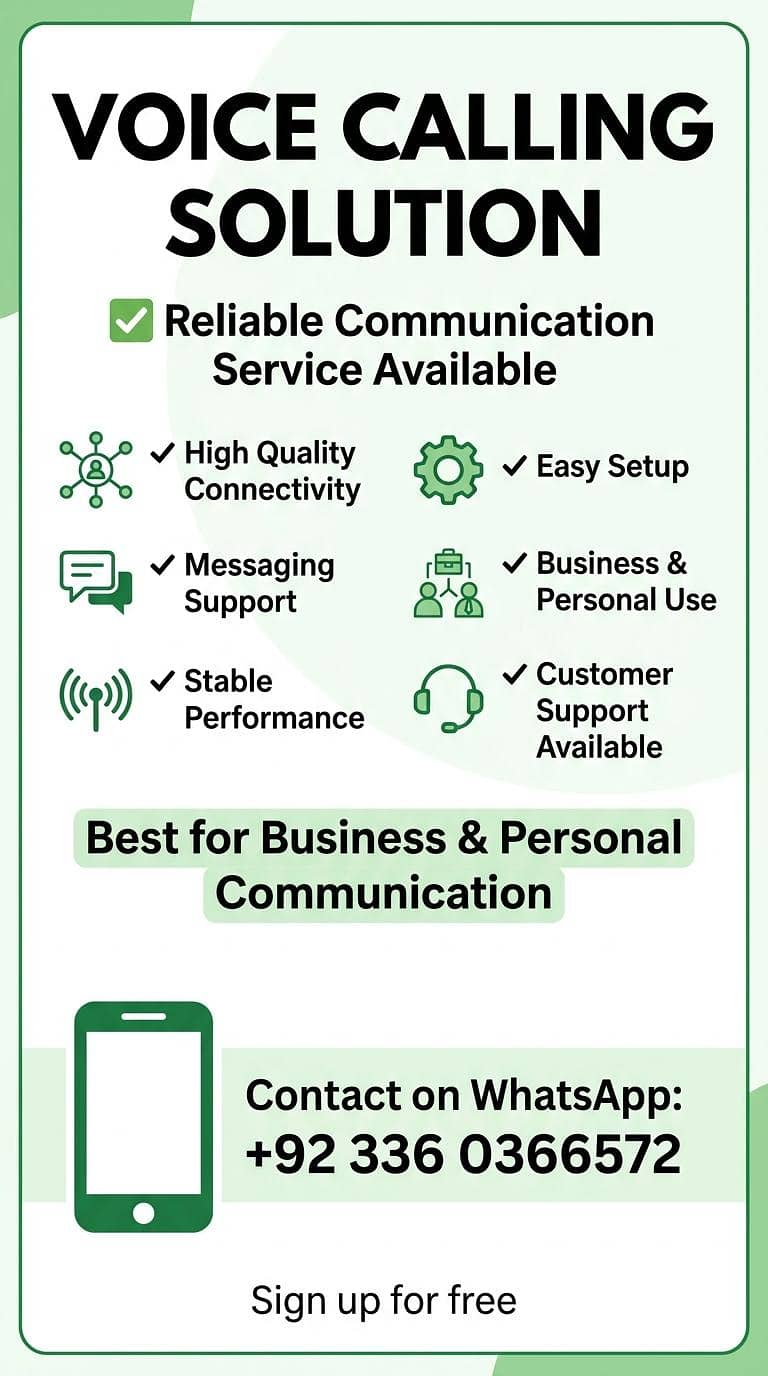 voice calling solution USA 0