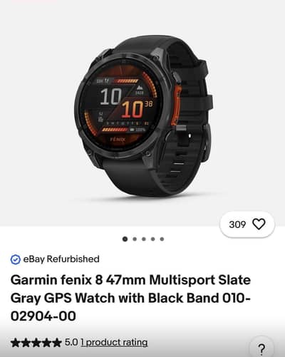 Garmin Fenix 8 AMOLED 47 mm