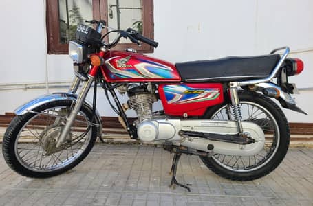 HONDA CG 125 RED 2022