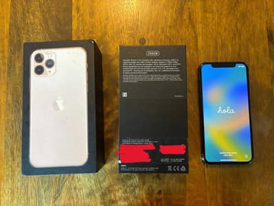 Iphone 11 Pro 256 GB Dual Sim Official PTA Approved With Box 9.5/10