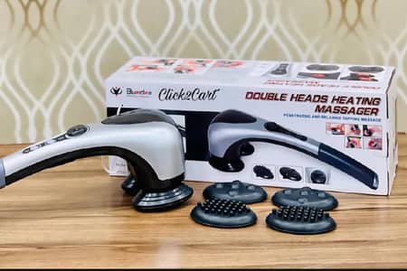Double Head Full Body Massager with Heating