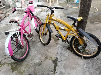 Two Cycles for urgent sale