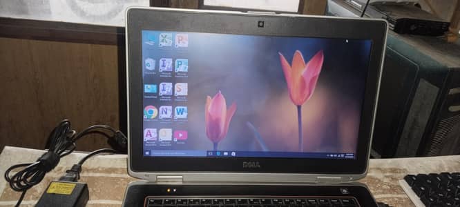 laptop with keyboard and mouse