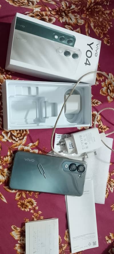 vivo y04 for sale 4/128/gb