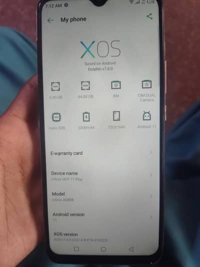 Infinix hot 11 play pta