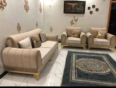 Seven seater sofa