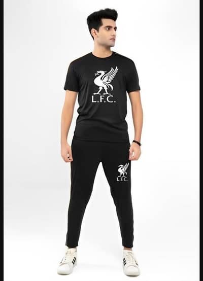 men stylish red t shirt  black trousers  is summer outfit