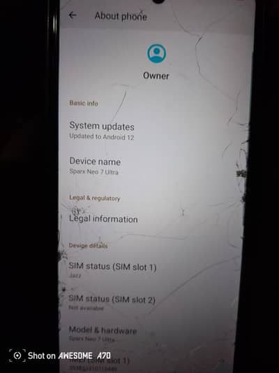 tecno spark 7 pro All original koy masla nahi h 10 By 10 Condition