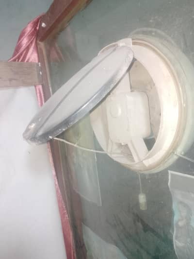 exhaust fan for glass door