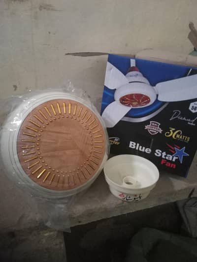 Blue Star Ac DC  Fan new box pack