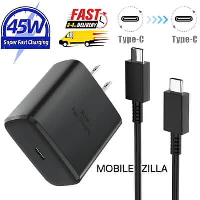 Samsung 45watts Charger 6 Months Warranty | MOBILE ZILLA