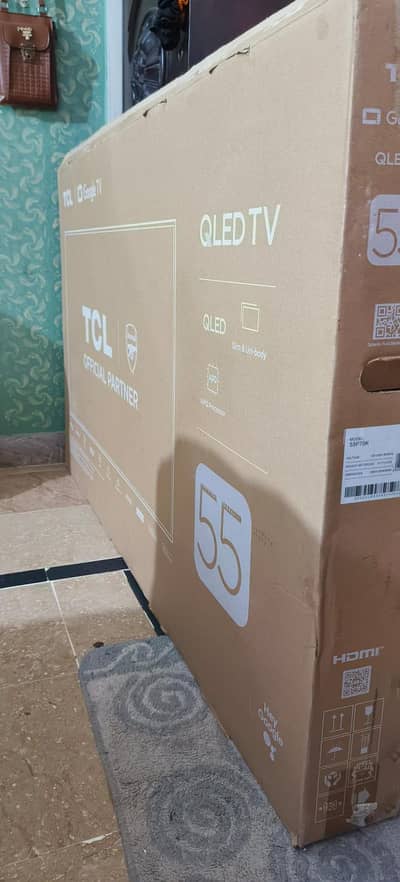 TCL 55P79K QLED 4 month used