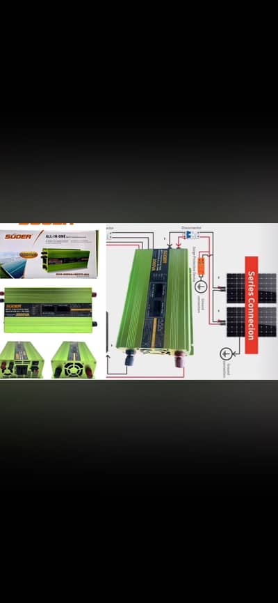 3000w Solar Inverter and converter 12 volt to 220. .