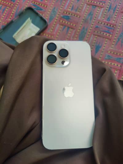 Iphone 16 Pro Max Desert Titanium JV Non PTA Like Brand New