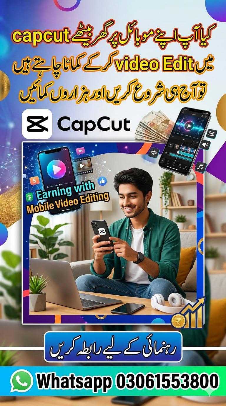 Capcut Editing earning 0