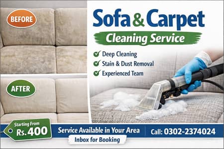 Rapid Sofa Cleaning Services in Multan