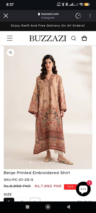 Kaftan shirt