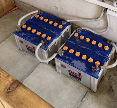 AGS 6FT 120 (12V 85AH) 4 Batteries available for sale