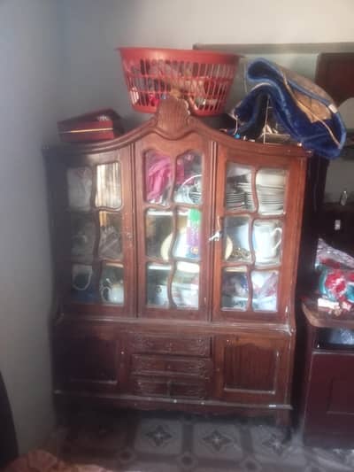 showcase for sale pure wood+singhar maze not made of wood 03441571400