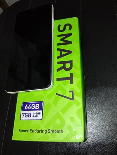 Infinix smart 7 ( 4+3 RAM)  64GB