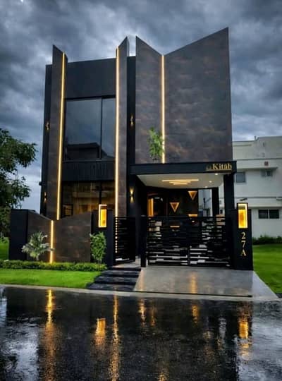 10-Marla Solid Construction And Modern Designer House For Sale In Bahria Town Sector F