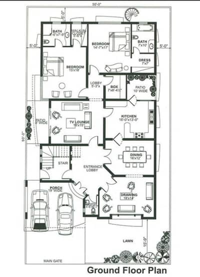 10 Marla Plot For Sale In Garden Town