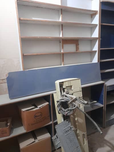 shelves for pharmacy and grocery shop