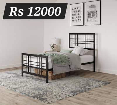 Single Bed | iron bed | furniture | double bed | bed set | 03216287005