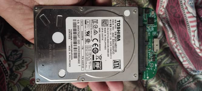Toshiba External Hard Drive (1TB)
