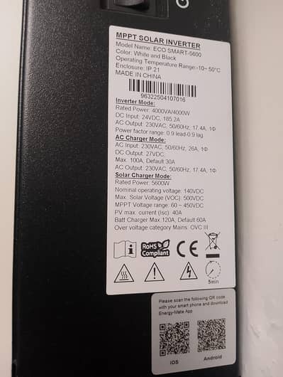 Hybrid Inverter 4 kW (Flux)