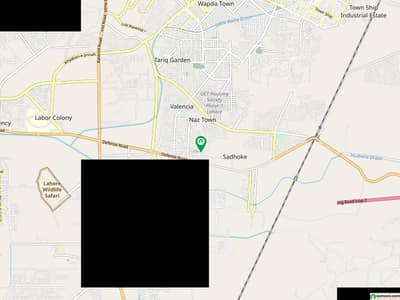 1 KANAL PLOT FOR SALE IN MUHAFIZ TOWN DEFENCE ROAD LAHORE