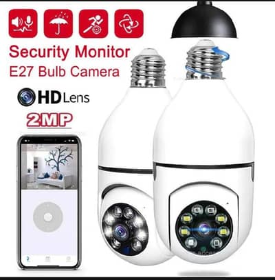 wifi smart camera sp-E27 cctv camera v380 pro