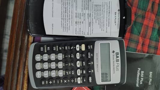 Texas Instrument BAll Plus financial calculator