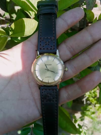 Citizen watch back case open vintage