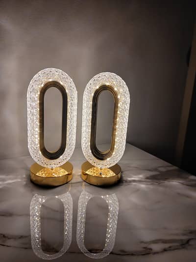 Oval Design Crystal Touch Lamp for living Room for sale