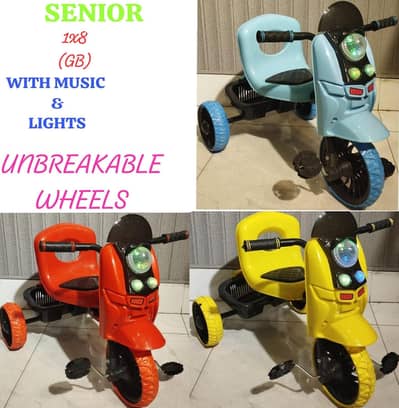 Tricycle / Baby / Tolo car / Horse / Kids toy / Kids cycle / Kids bike