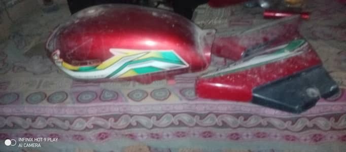 original CD 70 ka tanki tapa